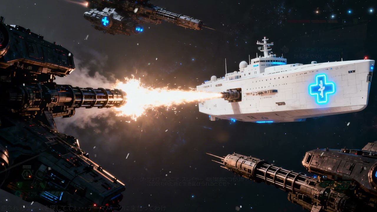 Aliens Fired On a Human Hospital Ship Thinking It Was Unarmed… Then Its Railgun Fired   HFY Sci Fi