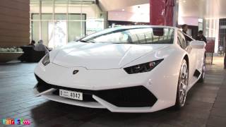 pure white Lamborghini Huracan LP610-4 Lamborghini Huracan White Interior