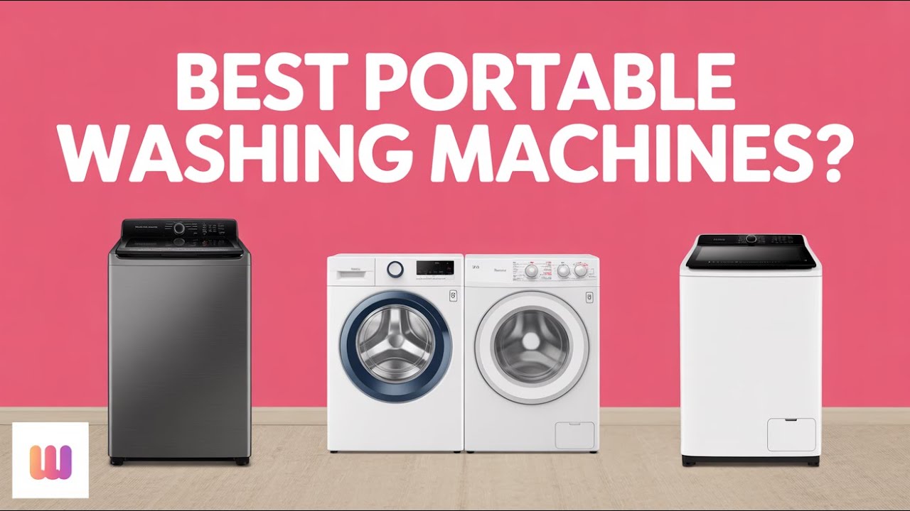 5 лучших портативных стиральных машин 2026 года