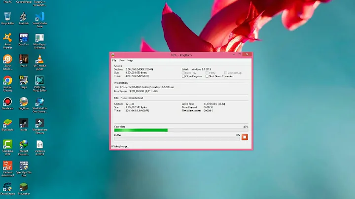 HOW to create a bootable iso for windows with imgburn