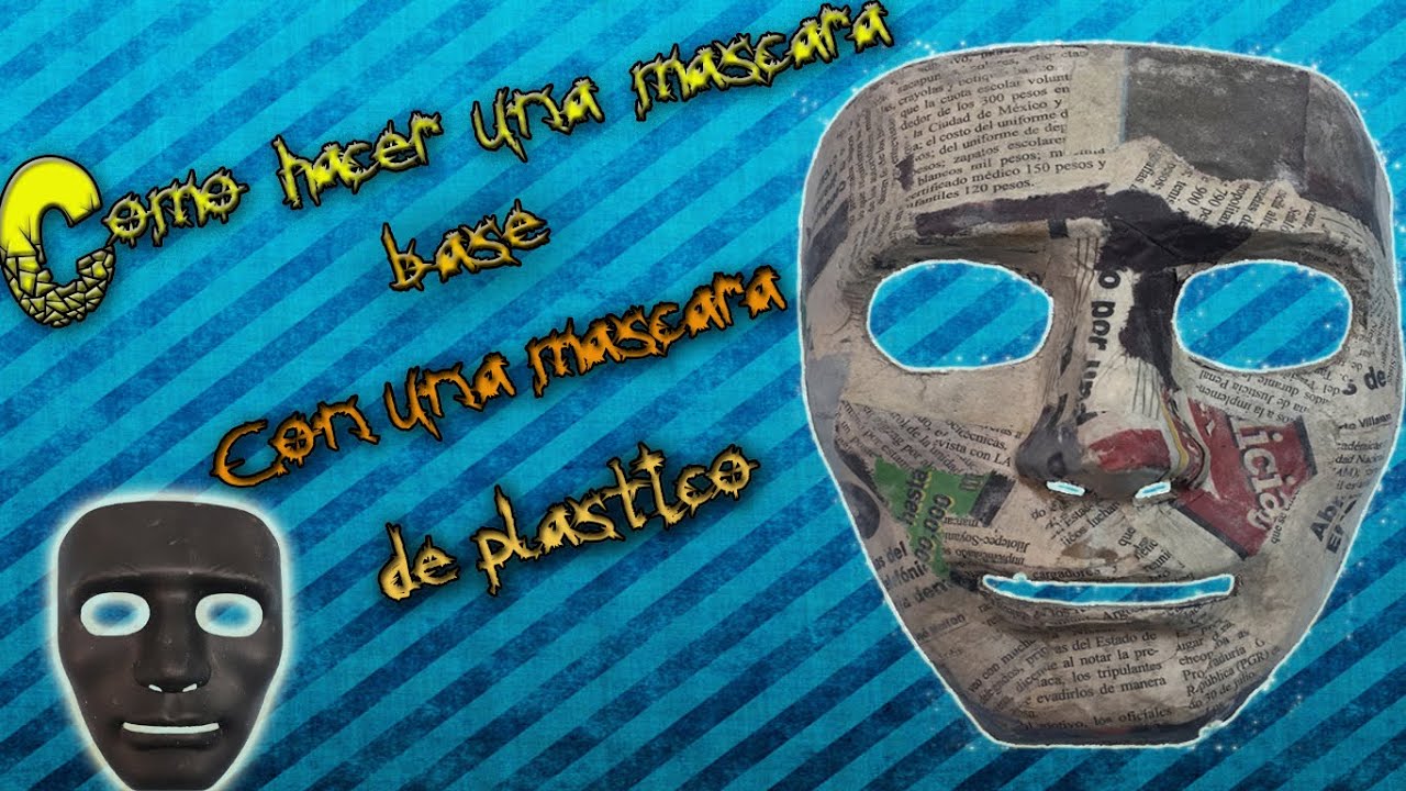 Como hacer una máscara base YouTube