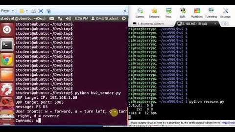 ECE 590 - HW2 - UDP communication