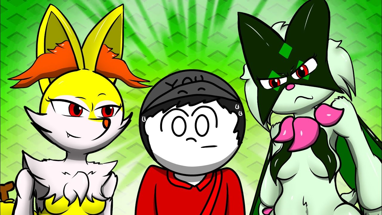 meowscarada & braixen