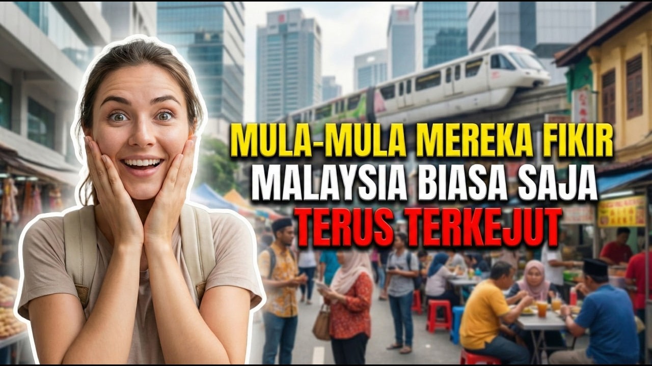 “Pelancong Asing Terkejut Bila Lihat Malaysia Sebenar”