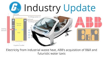 Electricity from industrial waste heat, ABB