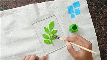 Tote bag painting Fabric painting Fabric prints DIY printing blocks