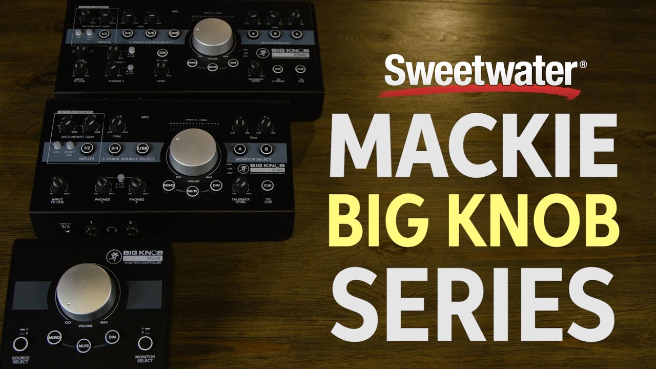 Mackie Big Knob Series Overview