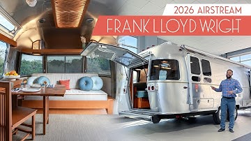 The Most Stunning Airstream Ever: Frank Lloyd Wright Limited Edition