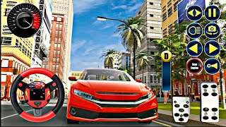 Car Simulator Civic : City Driving Games #Gameplay ||Adventure Pro Games|| screenshot 5