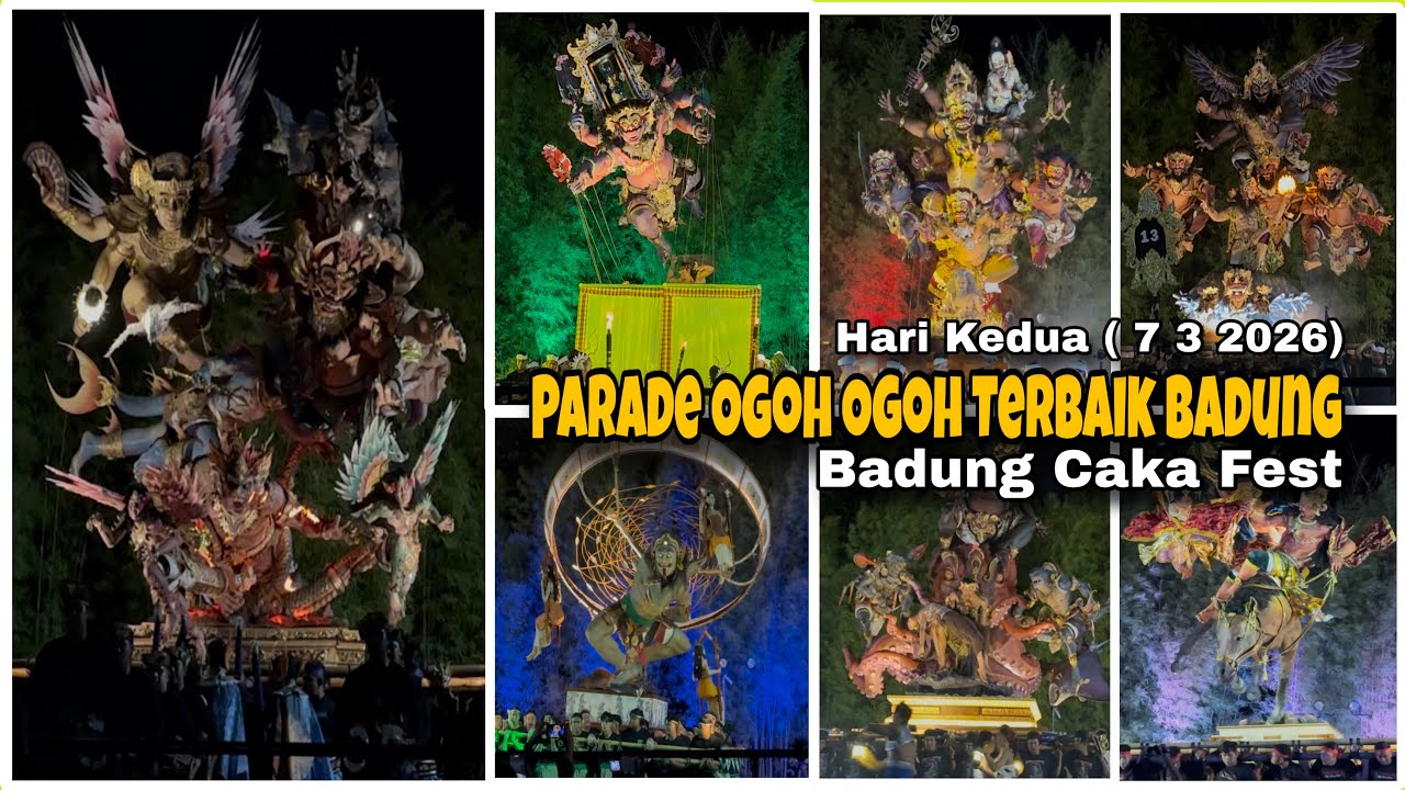 Full video Parade Lomba Ogoh Ogoh Puspem Badung - Badung Caka Fest Hari Kedua