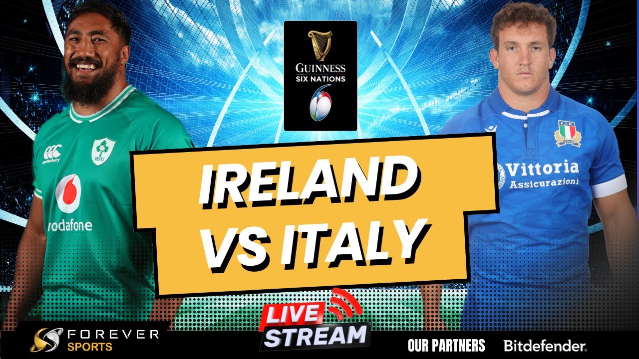 IRELAND VS ITALY LIVE! | Six Nations Live Commentary & Watchalong - YouTube
