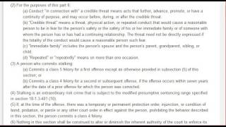 Colorado Stalking Criminal Laws Reviewed: by StalkersIdentified.com