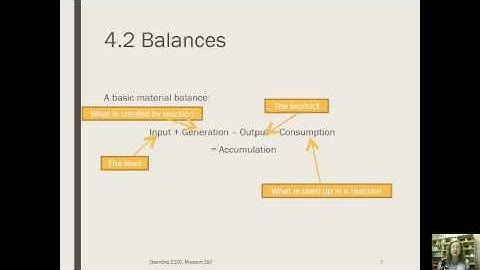 B1   Process Classification and Introduction to Balances