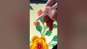 Embroidery Brushes for Procreate #etsyshop #printdesign #surfacepatterndesign