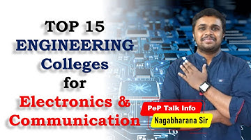 Top 15 Electronics & Communication (EC)🔥 Colleges Karnataka | EC Engineering KCET 2025 Ranking Guide
