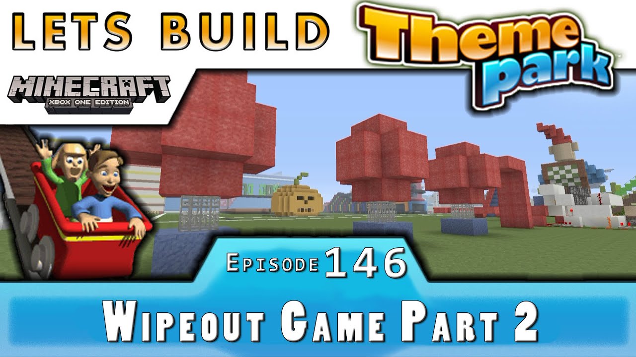 Minecraft :: Lets Build A Theme Park :: Wipeout Game Part 2 :: E146 ...