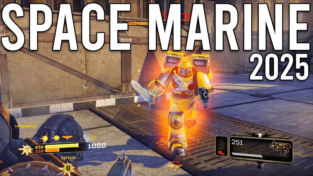 Warhammer 40,000: многопользовательский режим Space Marine в 2025 году