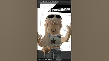 How Bloom RBX edit her GFX #short #roblox #gfx #robloxgfx #blender #blender3d #free Credit:@b3eleyy