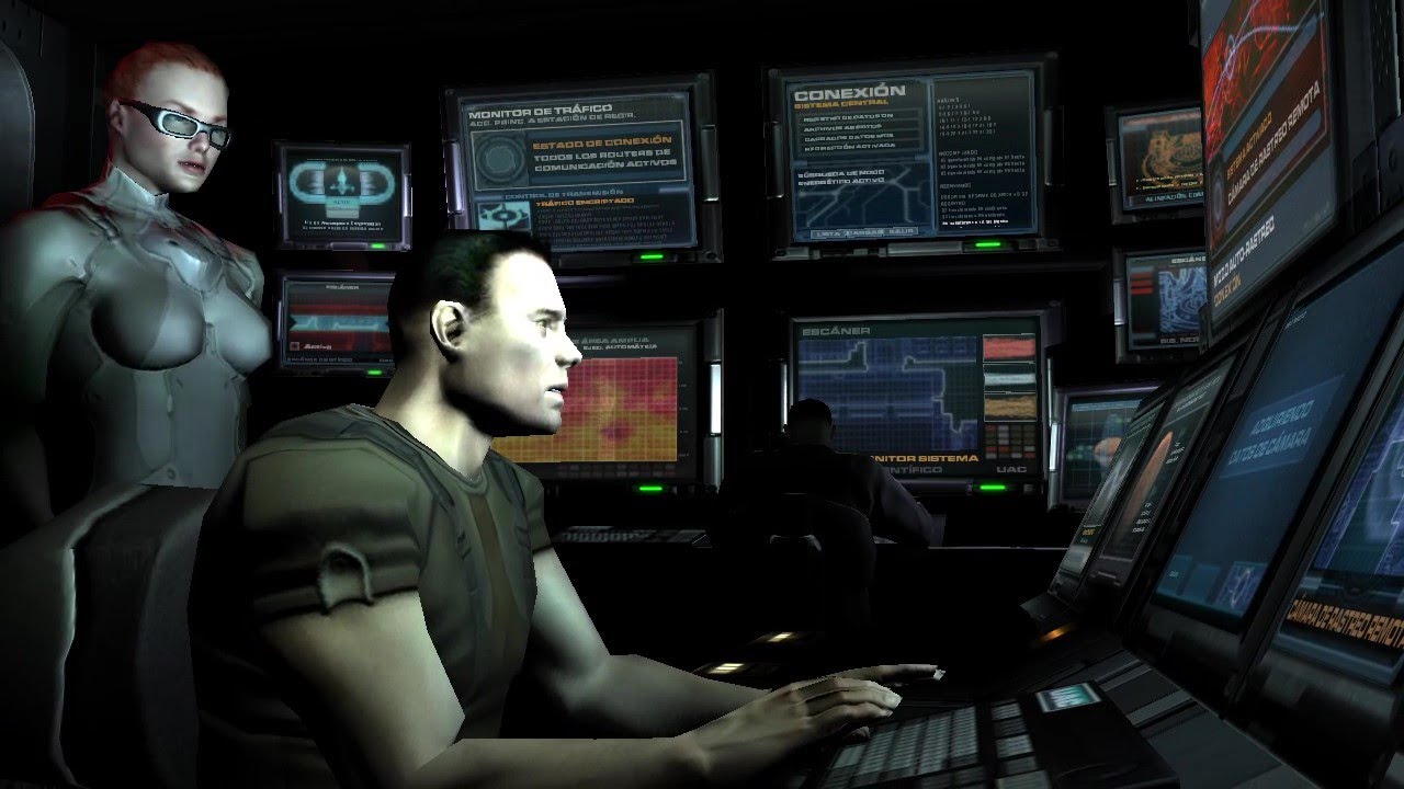 Doom 3 Resurrection Of Evil Gameplay Español 01