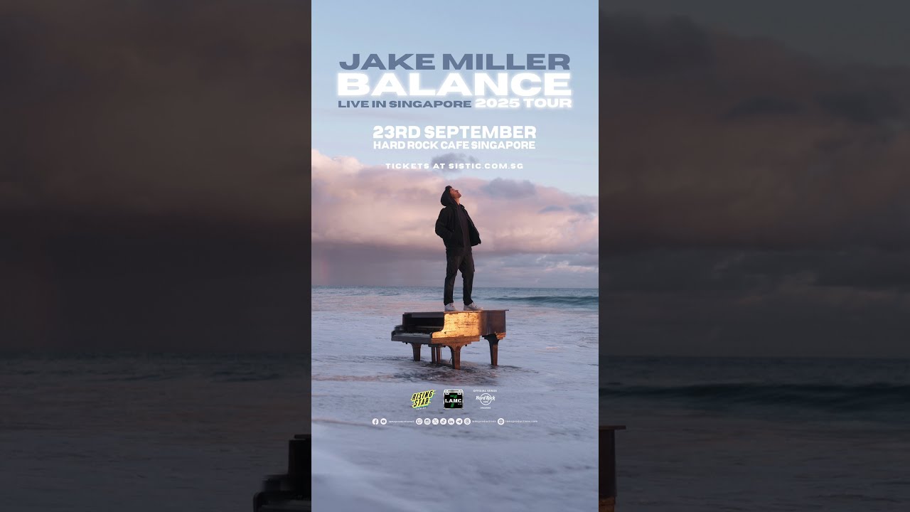 Jake Miller Live in Singapore!!! #concert #singapore #shorts #announcement