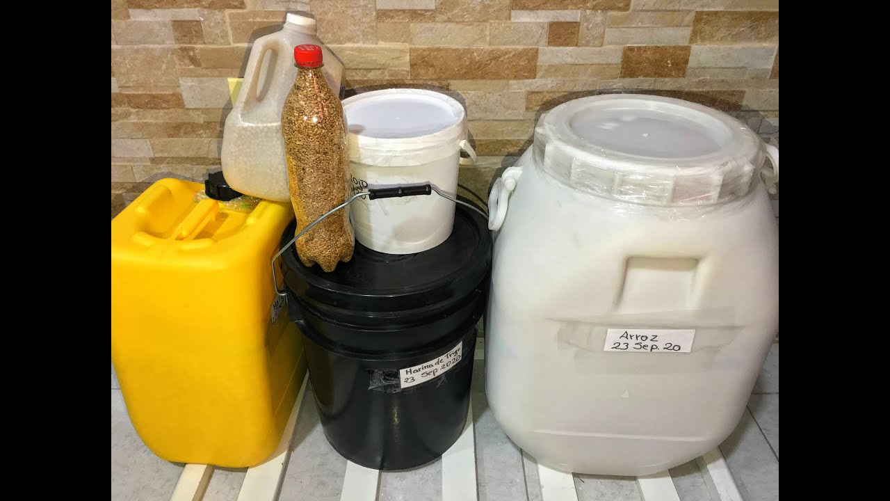 Cómo almacenar harina, arroz y granos para años  ( en cantidades grandes)