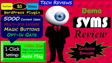 SVMS WordPress Plugin Review, Bonuses, Demo: WordPress plugin to Organize Videos in One Spot