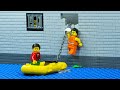 Lego City Prison Break - Escape From The Sea