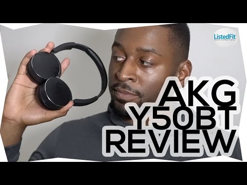 AKG Y50BT Bluetooth Headphones Review - Are they worth it?