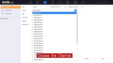 How to Search Event File on NVR GUI 4.0