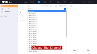 How to Search Event File on NVR GUI 4.0