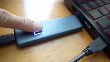 Vava Touch SSD w/Fingerprint Scanner Review