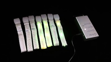 Popular Party/Concert/Night Club Event Flashing RGB Led Bracelet Light With Remove Control