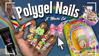 5XL Polygel Duck Nails : Lucky Charms iNSPiRED | 3D + Handdrawn Arts | Full Tutorial ♡︎
