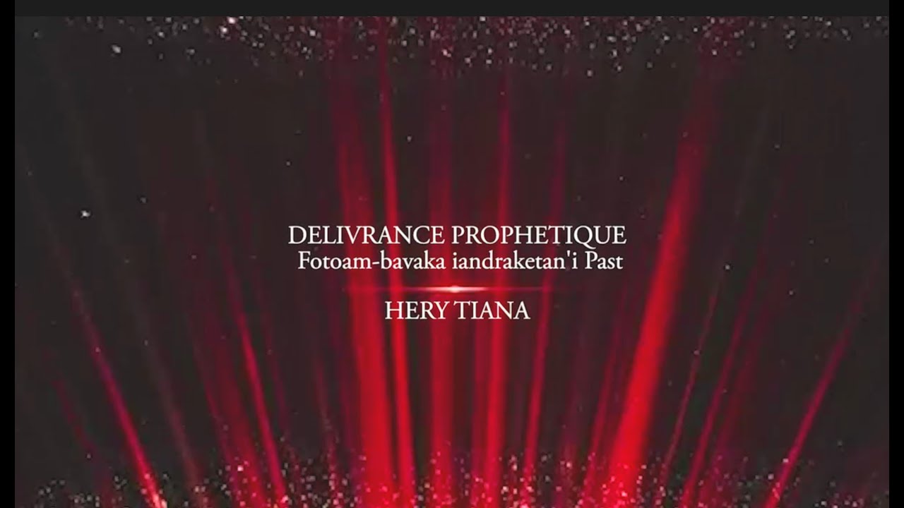 Délivrance Prophétique ny 3 May 2022 teto amin'ny Trano Fivavahana Vahao ny Oloko