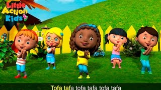 The Tofa Tafa Children's Kindergarten Song withs Sing & Dance Along with Little Action Kids