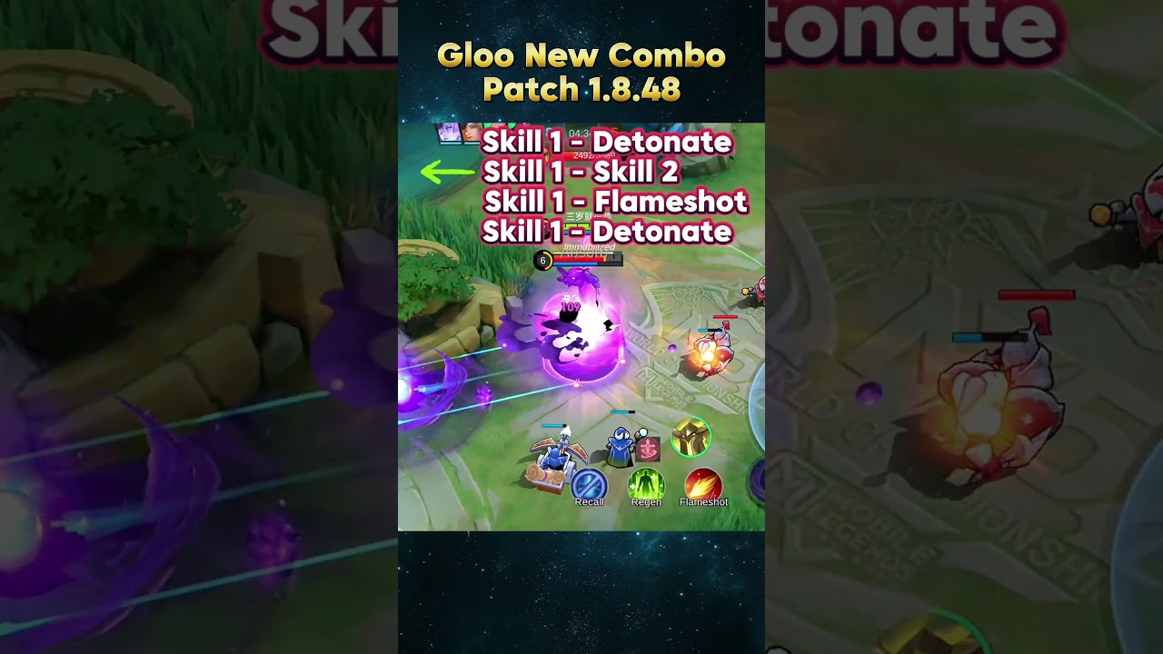 New Flameshot Gloo Combo. Patch 1.8.48 Control Ememy. Omicron Gameplay Highlights