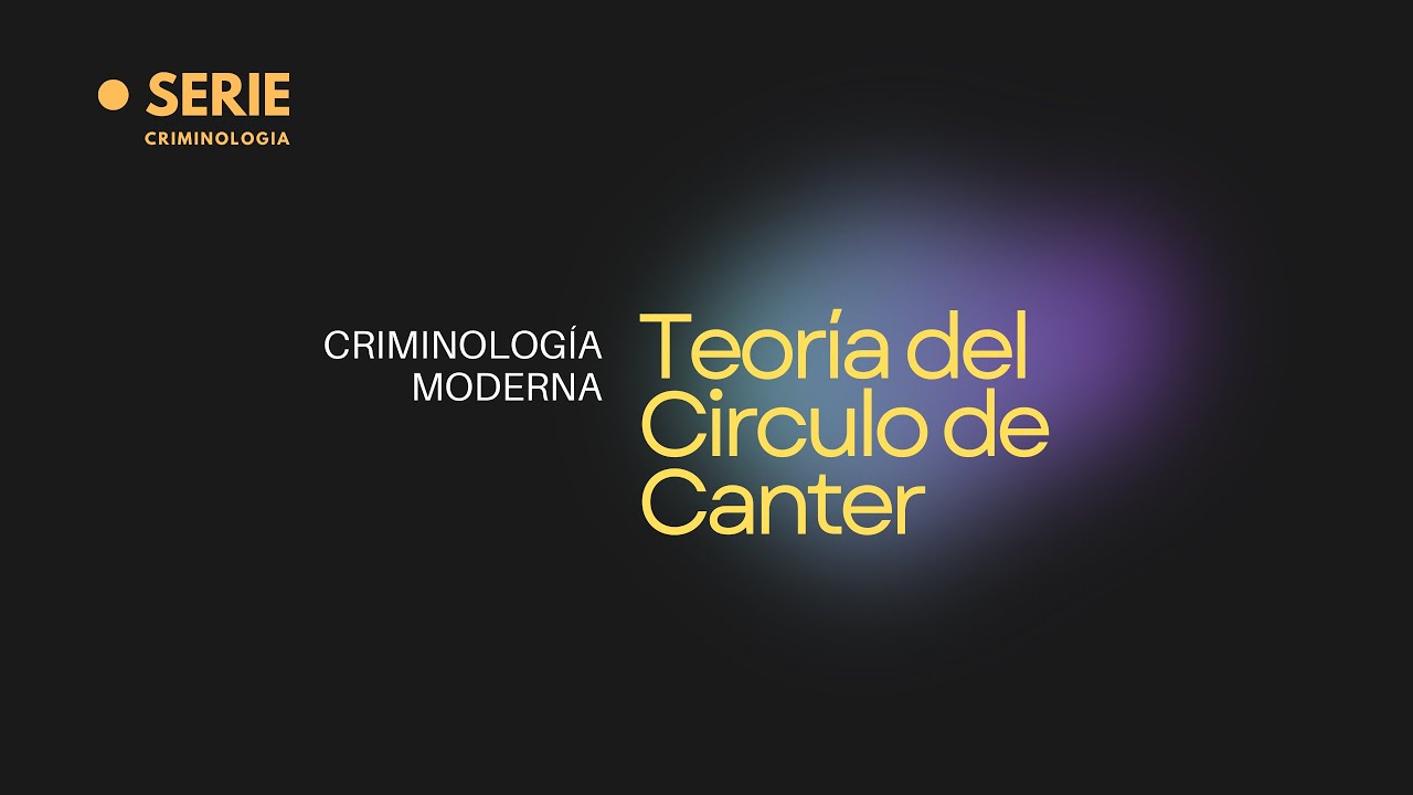 El Delincuente esta cerca y la Teoría del Círculo de Canter es Clave en la Investigación Criminal