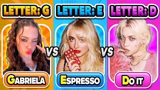 SAVE ONE SONG 🎶 From A to Z ✨ | Pick Your Favorite Song! 😍 | Music Quiz