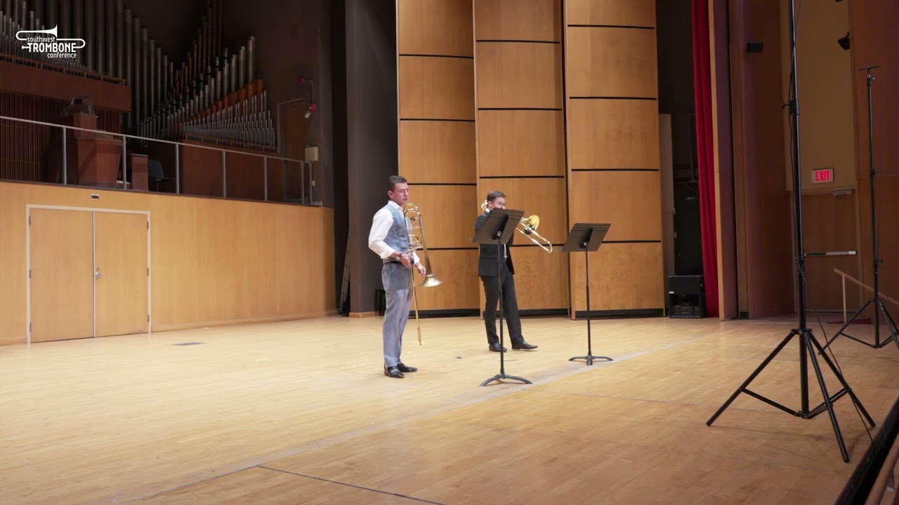 "Conversation" for Tenor and Bass Trombone - Randazzo/Bassett - STC 2025