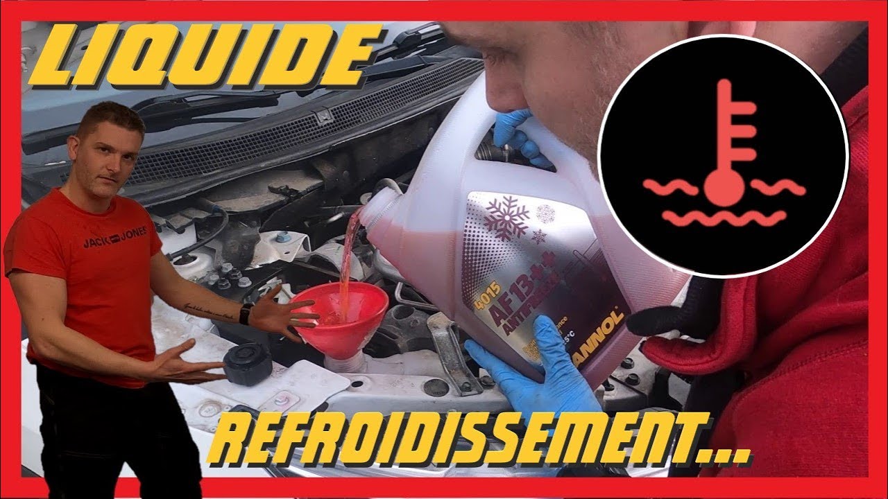 "TUTO" Remplacer / Purger Liquide De Refroidissement👌... - YouTube