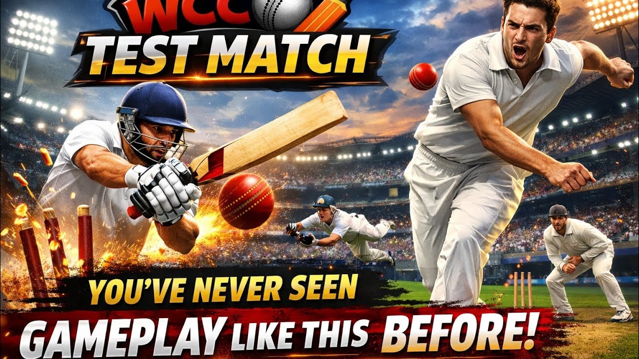 WCC2 gameplay single batsman score almost 650 runs 