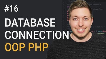 16: Connect To A Database Using OOP PHP | PDO Tutorial | Object Oriented PHP Tutorial | PHP Tutorial