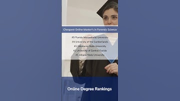 🧬 Top 5 Cheapest Online Master’s in Forensic Science – 2025 Edition!
