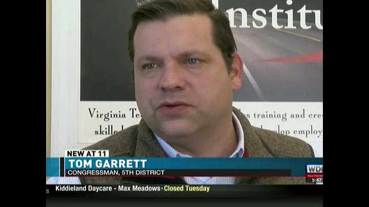 WDBJ7 Highlights U.S. Rep. Tom Garrett's Visit to ...