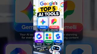 Google Free AI Tools That you can Use now , Gemini, pomelli,Stich,opal, mixboard #google #ai #tools