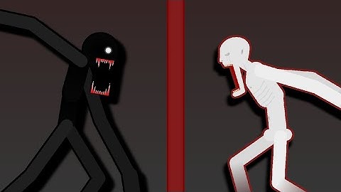 Stick Nodes: SCP-096 VS Night Dweller (The man from the fog)