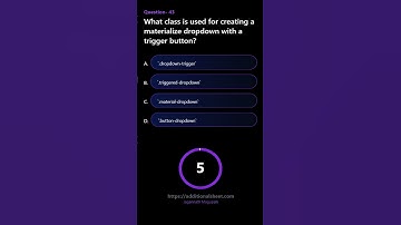 What class is used for creating a materialize dropdown with a trigger button