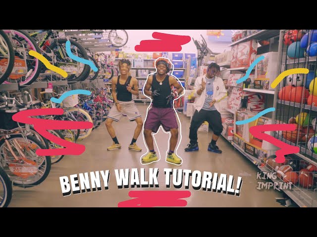 Benny Walk Tutorial | King Imprint - Benny Walk Challenge class=
