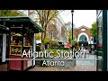 Walking in Atlantic Station, Atlanta Georgia | 4k | Ambient Lofi Chill  Music