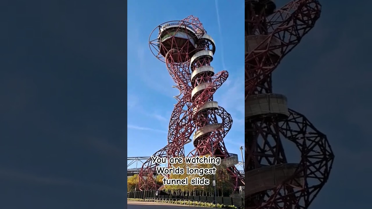 ArcelorMittal Orbit is the world's longest tunnel slide 